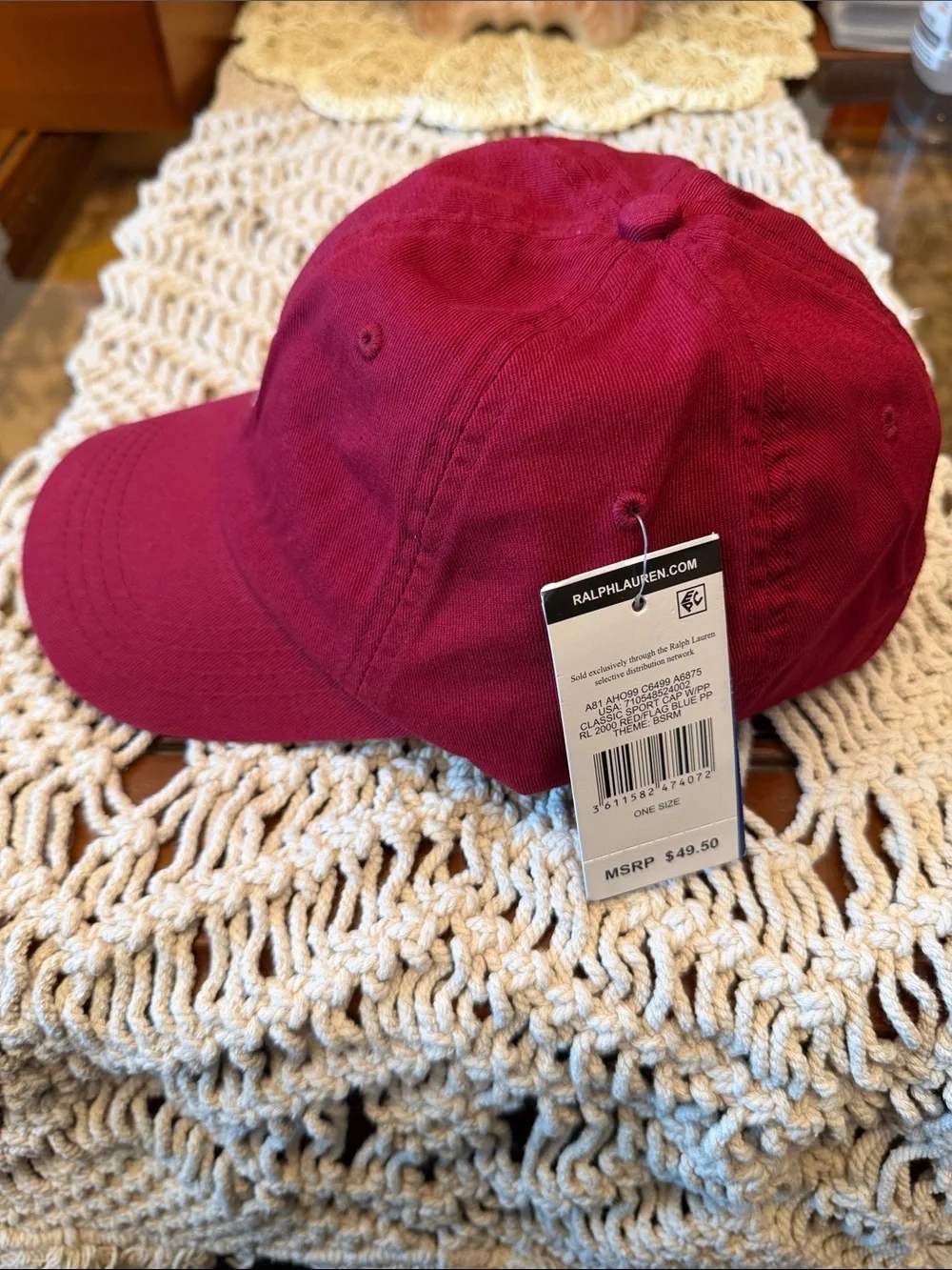 Polo Ralph Lauren baseball cap